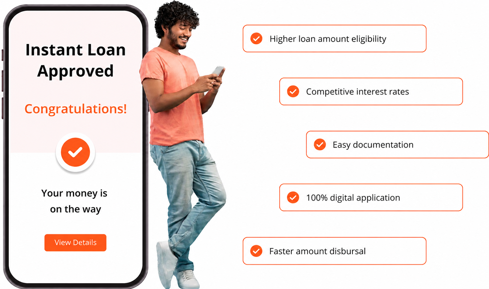 Instant loan approved with personal loan benefits